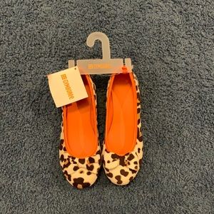 Gymboree leopard print flats